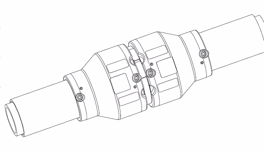 Double Wall Straight Couplers 2